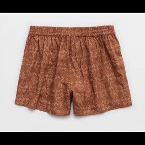 Aerie Flannel Girl Boxer Size L Brand New